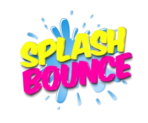 Splash Bounce Logo for Inflatable Rentals in Birmingham