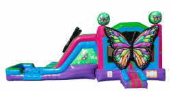 BUTTERFLY W/WATER SLIDE