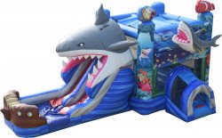 SHARK W/WATER SLIDE