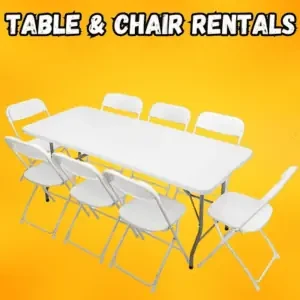 Table and Chair Rentals Birmingham Alabama