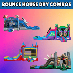 Bounce House with Dry Slide