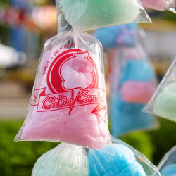 50 COTTON CANDY BAGS