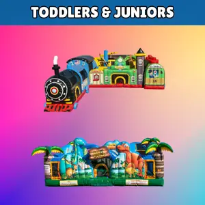 Toddler and Junior aged Inflatable rentals