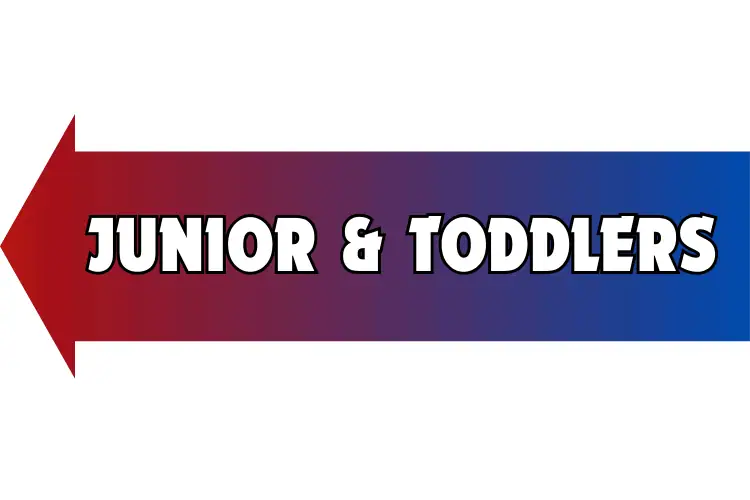 JUNIOR AND TODDLERS LEFT ARROW