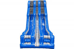 24 FT SKY HIGH DOUBLE DRY SLIDE