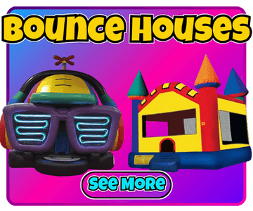 Bounce house with slide rental in Homewood, AL – great for kids' parties.