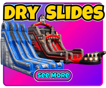 Inflatable dry slide rentals in Homewood, AL – thrilling fun without water.