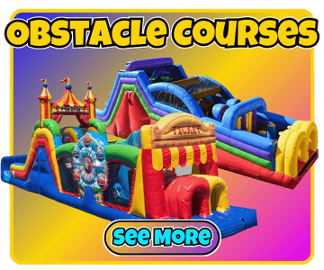 Inflatable obstacle course rental in Homewood, AL – exciting races and challenges.