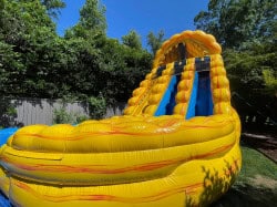 20 FT Raging Rapids Fire Dual Lane Slide